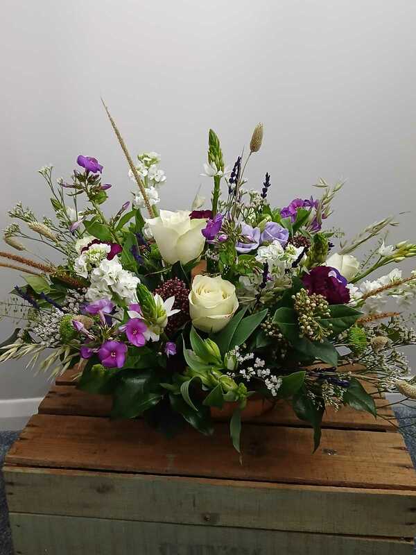 Flowers delivered to customer