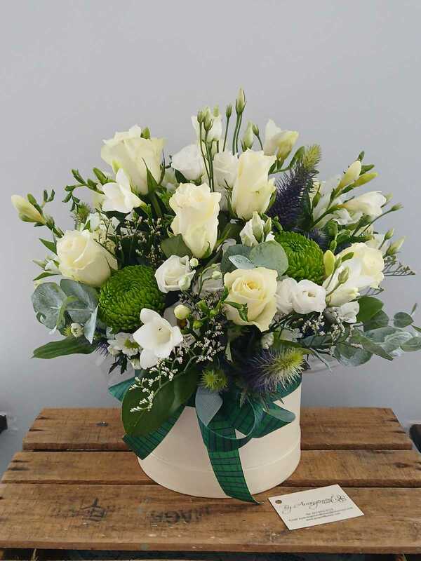 Flowers delivered to customer