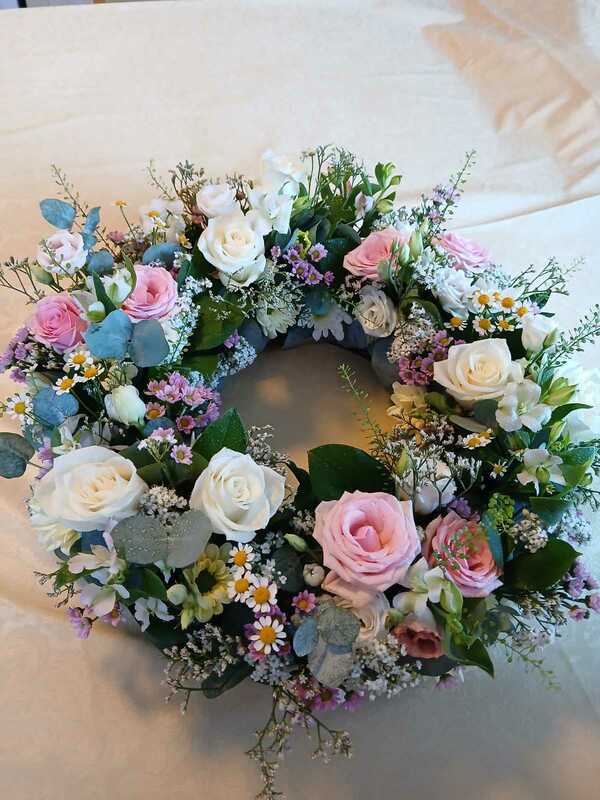 Flowers delivered to customer