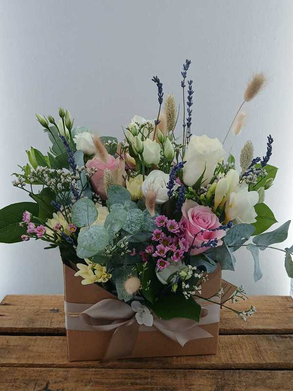 Flowers delivered to customer