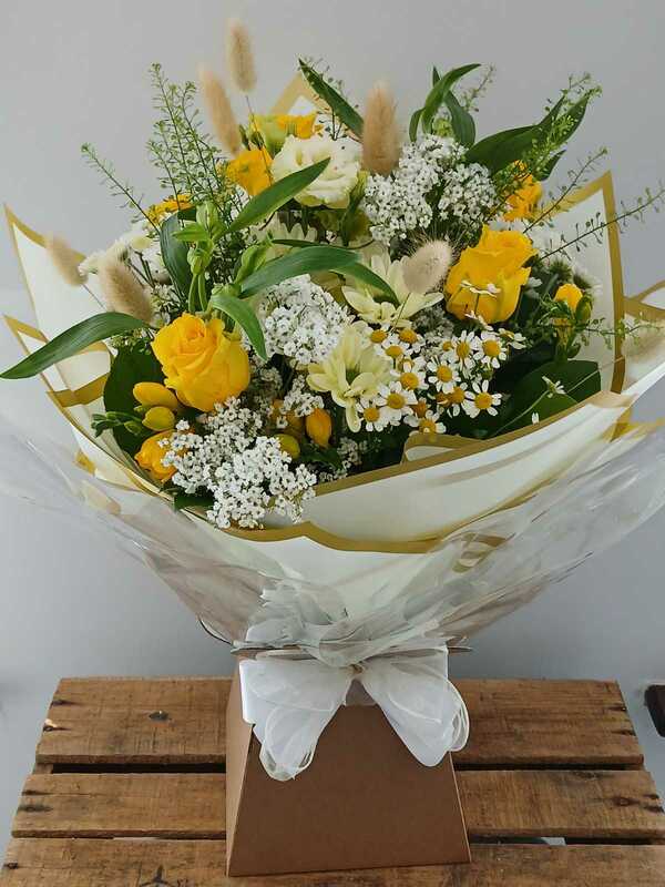 Flowers delivered to customer