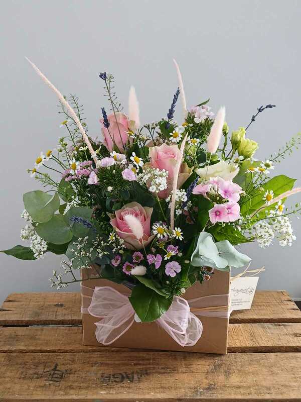 Flowers delivered to customer