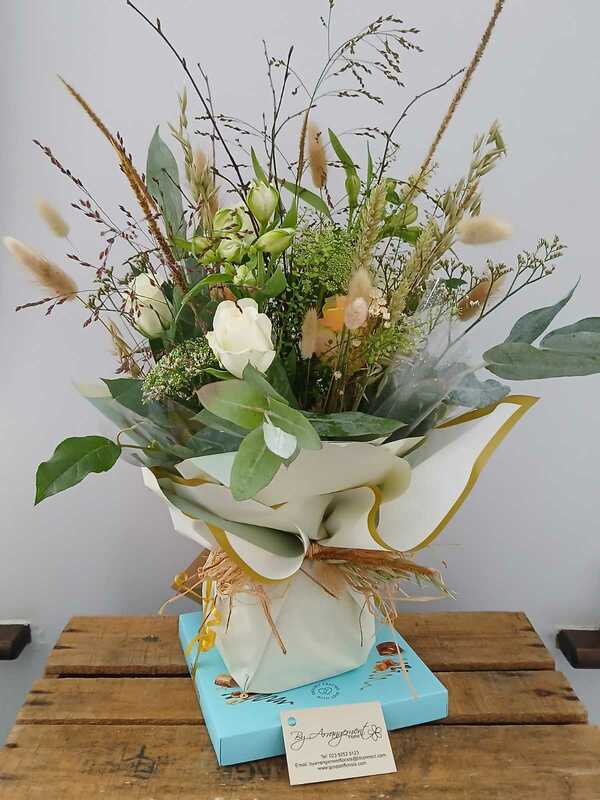 Flowers delivered to customer
