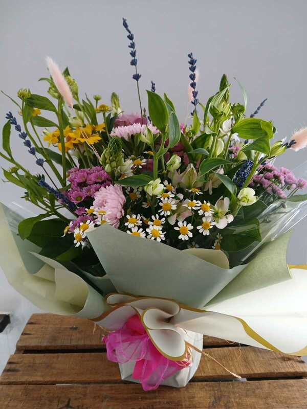 Flowers delivered to customer