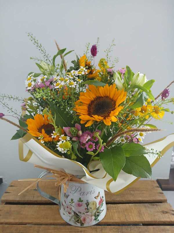 Flowers delivered to customer