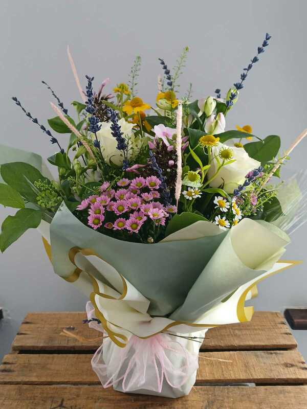 Flowers delivered to customer