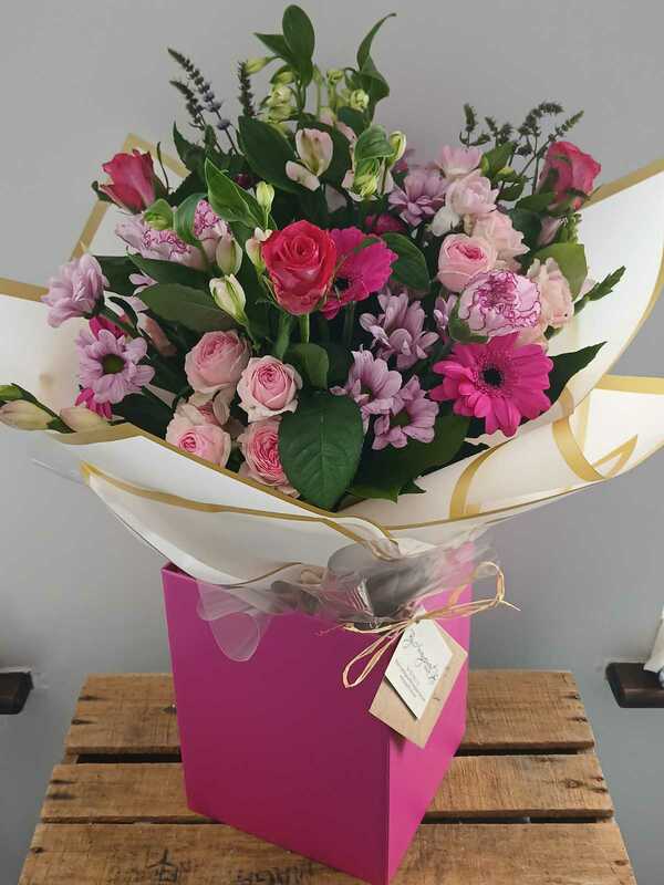 Flowers delivered to customer