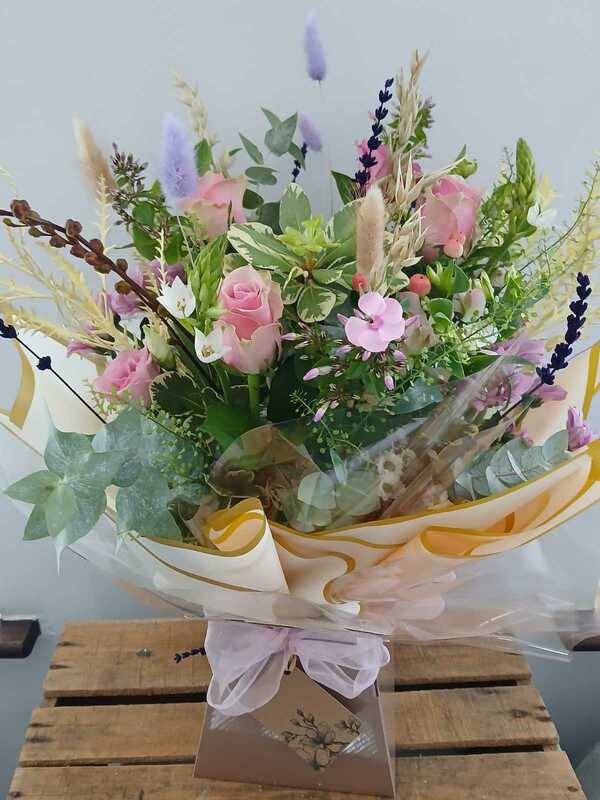 Flowers delivered to customer