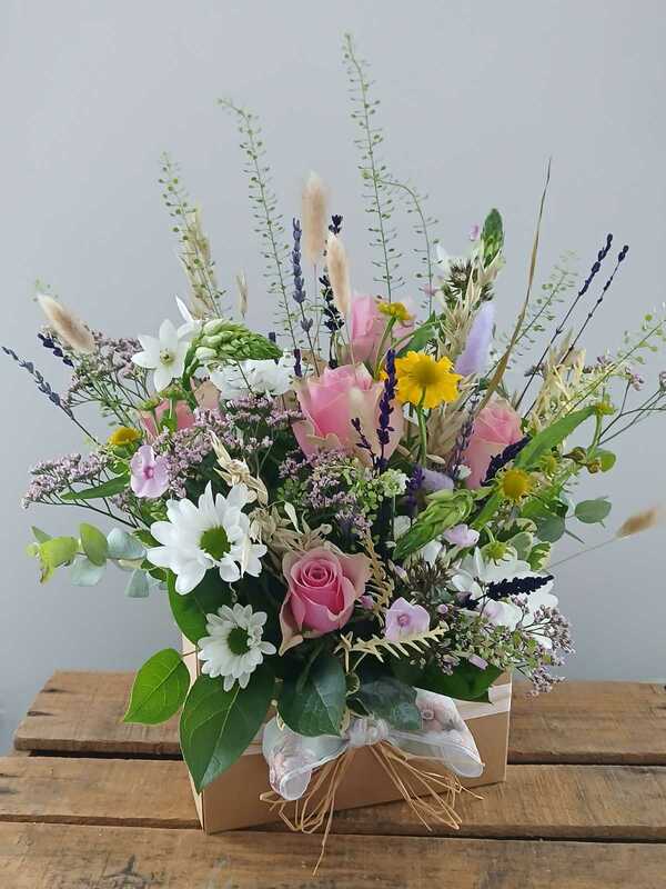 Flowers delivered to customer
