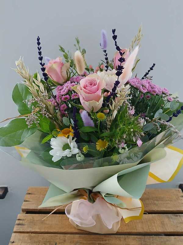 Flowers delivered to customer