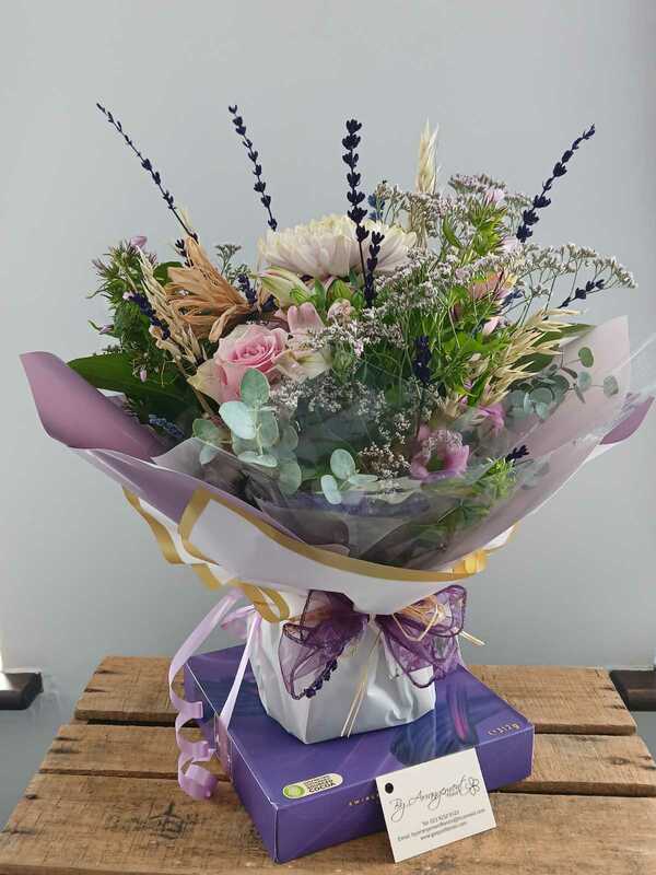 Flowers delivered to customer