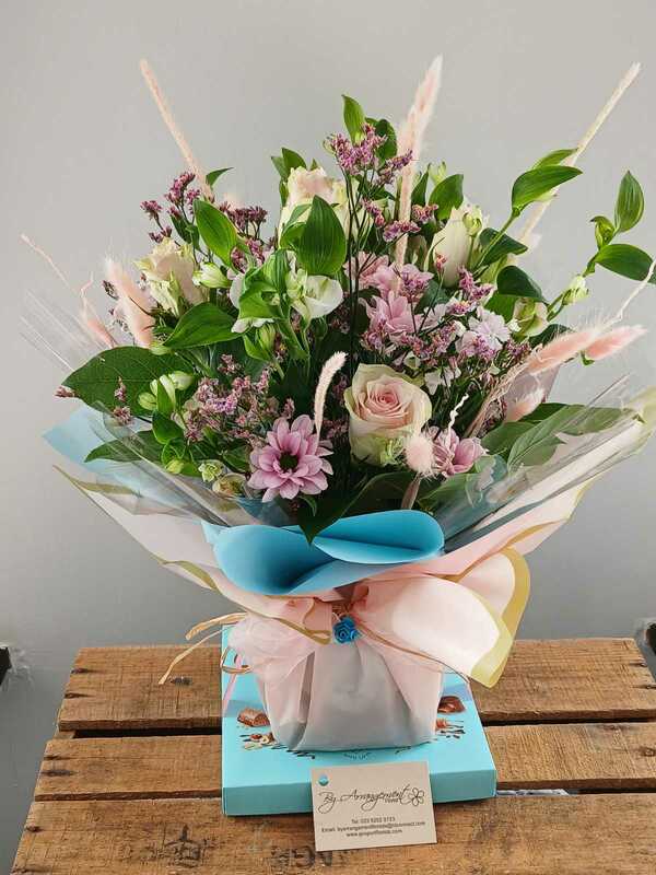 Flowers delivered to customer