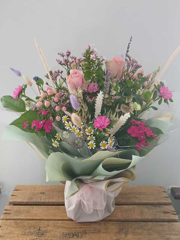 Flowers delivered to customer