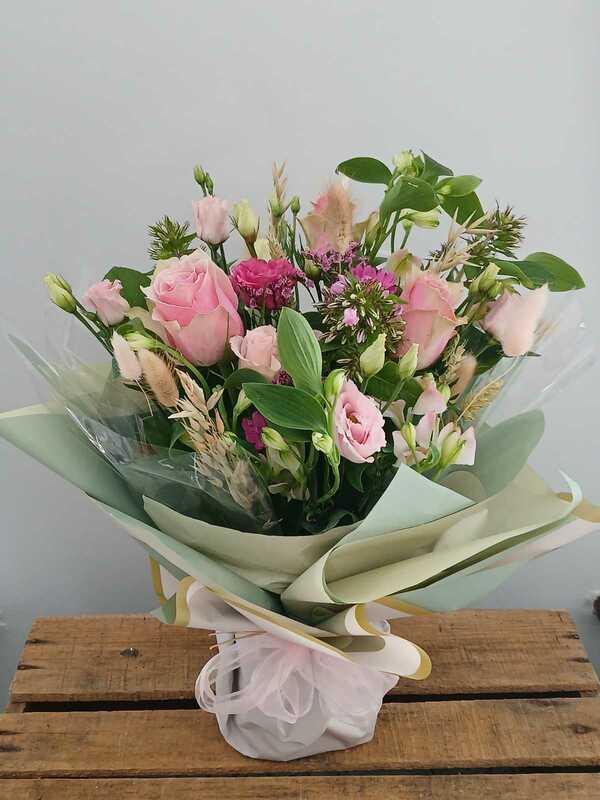 Flowers delivered to customer