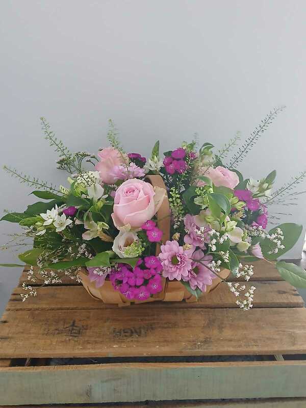 Flowers delivered to customer