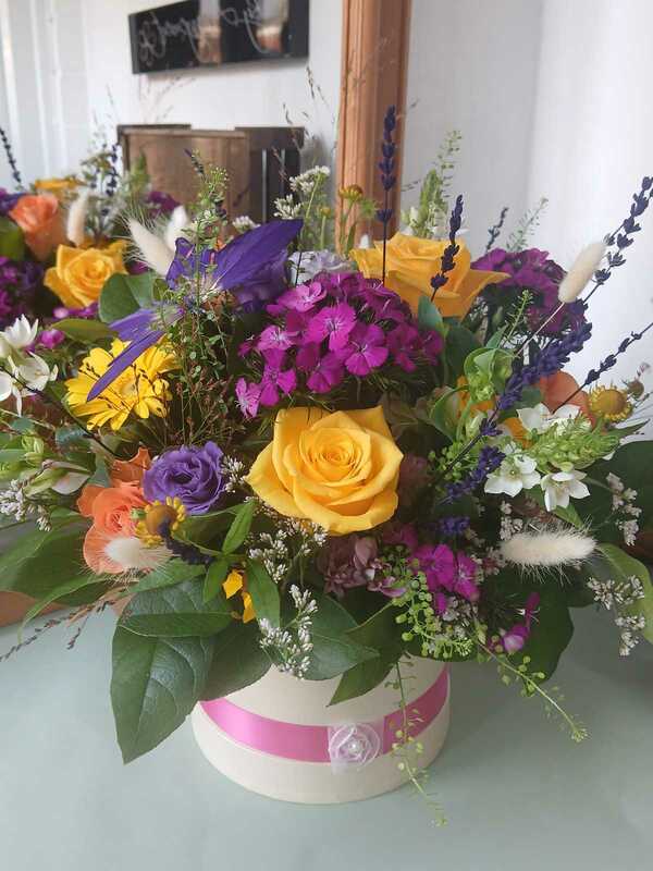 Flowers delivered to customer