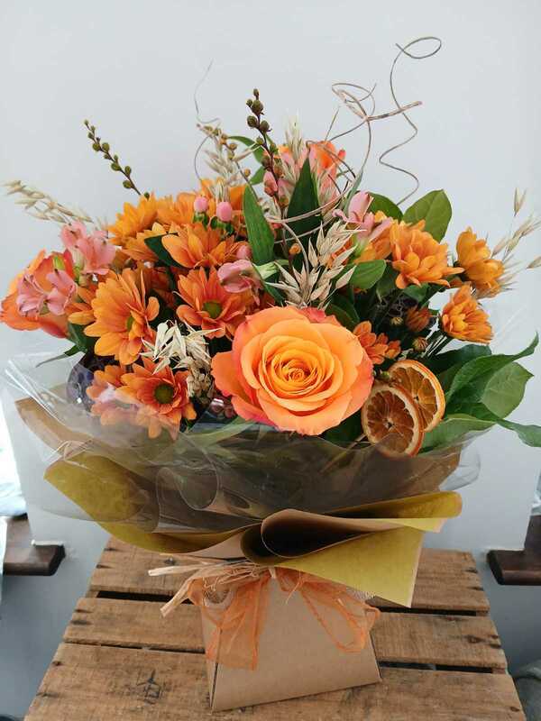 Flowers delivered to customer