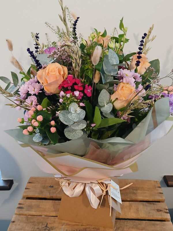 Flowers delivered to customer