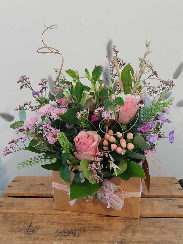 Flowers delivered to customer