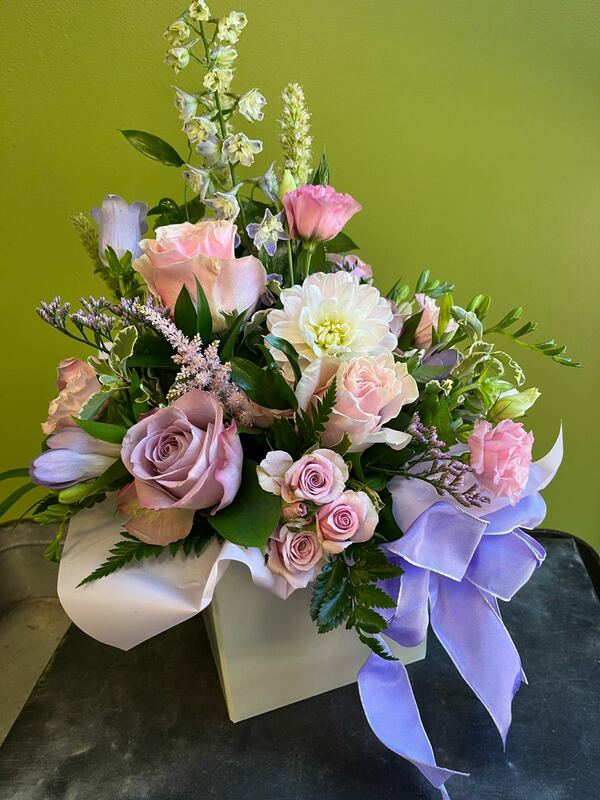 Flowers delivered to customer