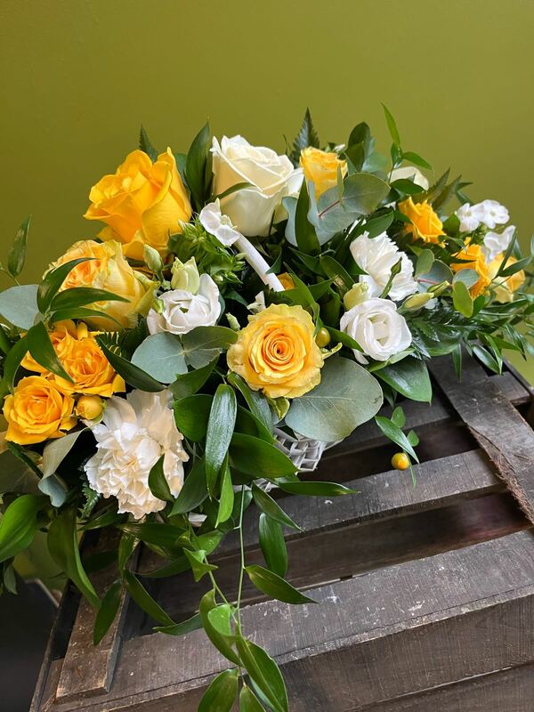 Flowers delivered to customer