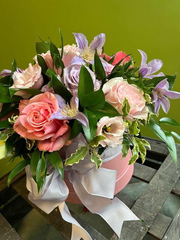 Flowers delivered to customer