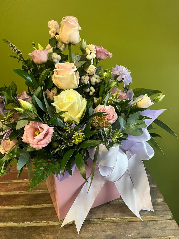 Flowers delivered to customer