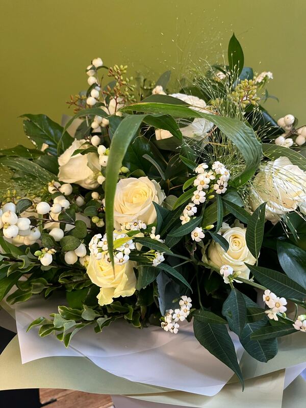 Flowers delivered to customer