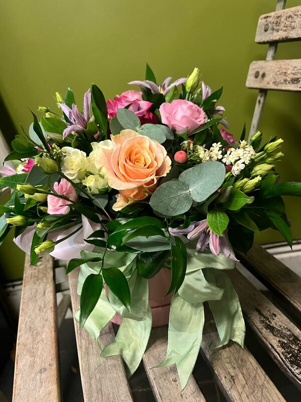 Flowers delivered to customer