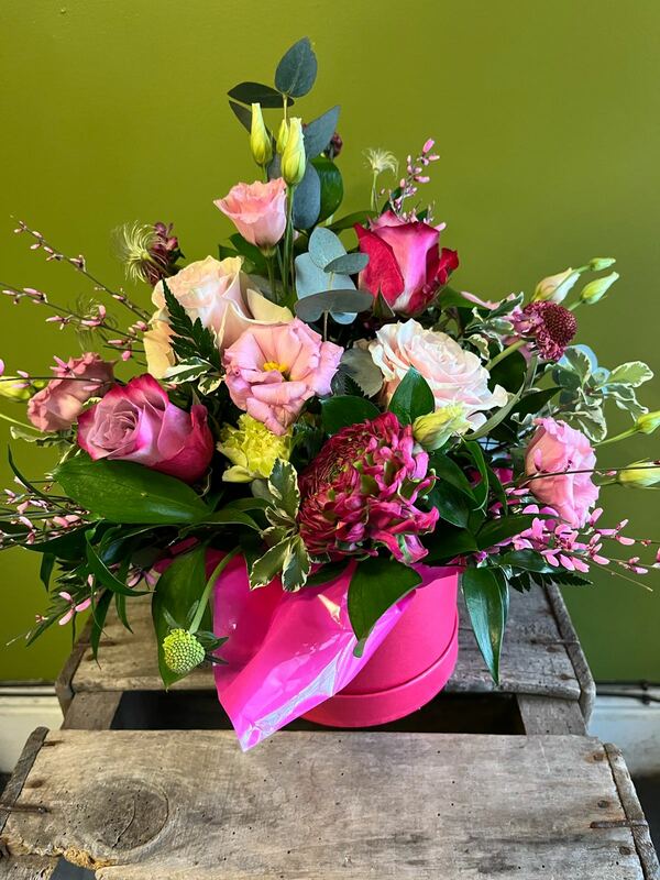 Flowers delivered to customer