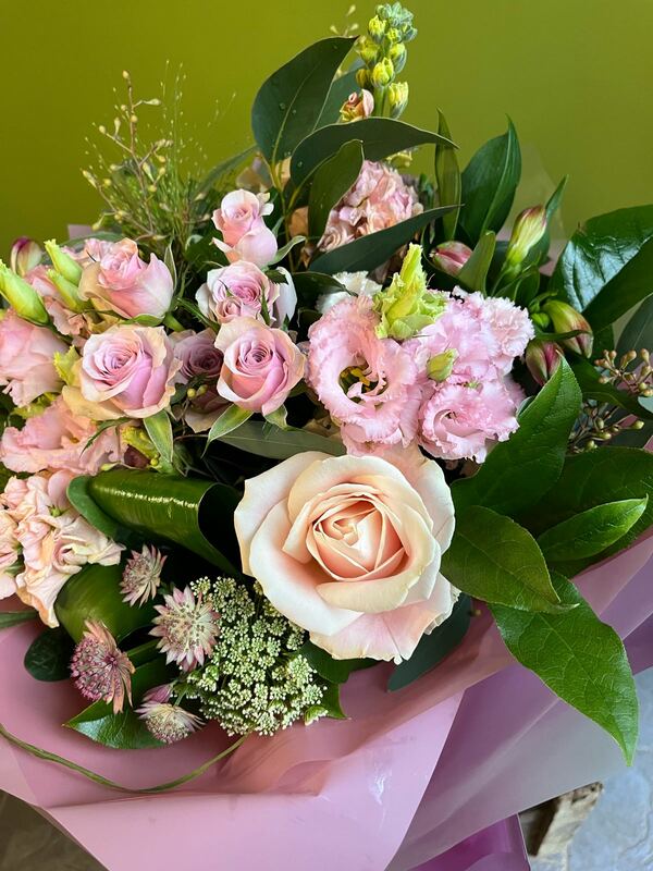 Flowers delivered to customer