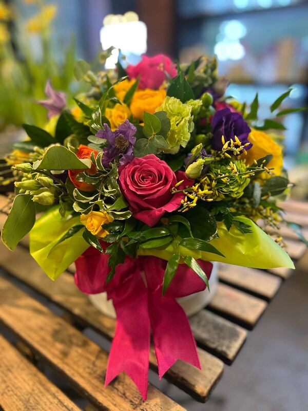 Flowers delivered to customer