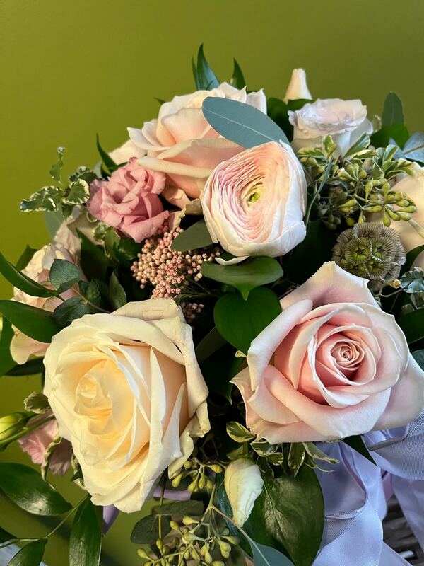 Flowers delivered to customer