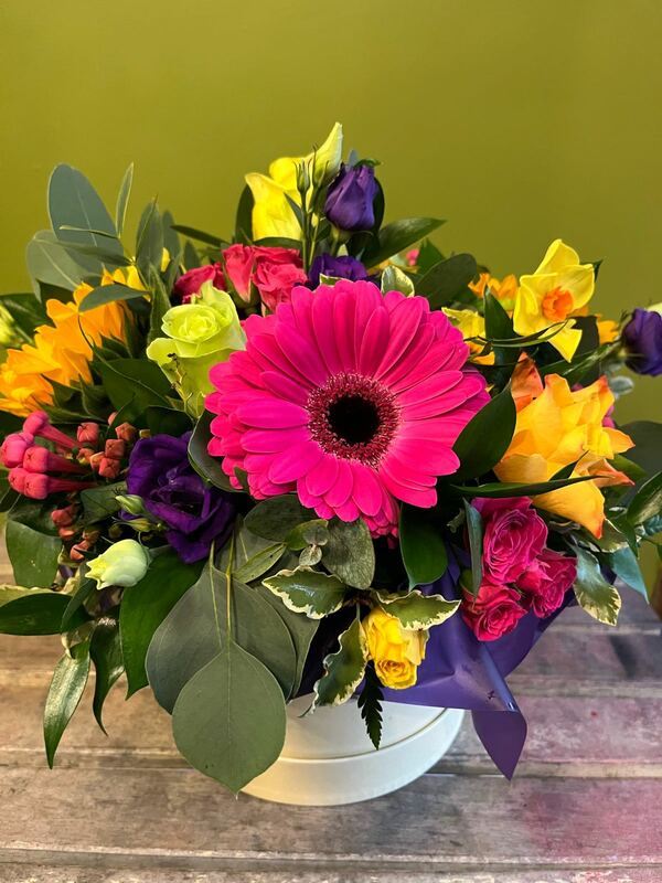 Flowers delivered to customer