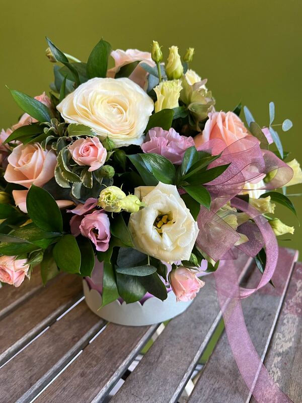 Flowers delivered to customer