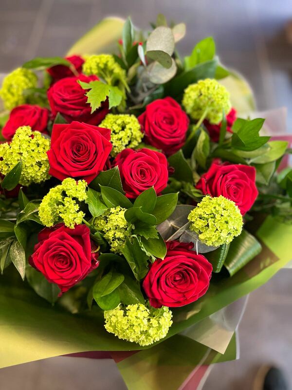 Flowers delivered to customer