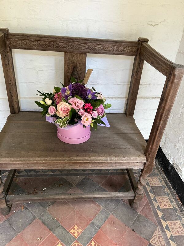 Flowers delivered to customer