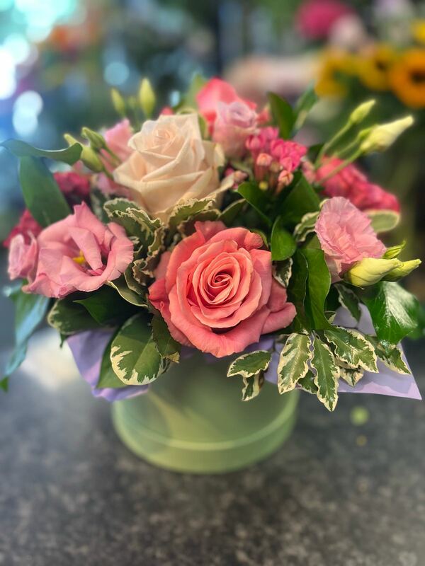 Flowers delivered to customer