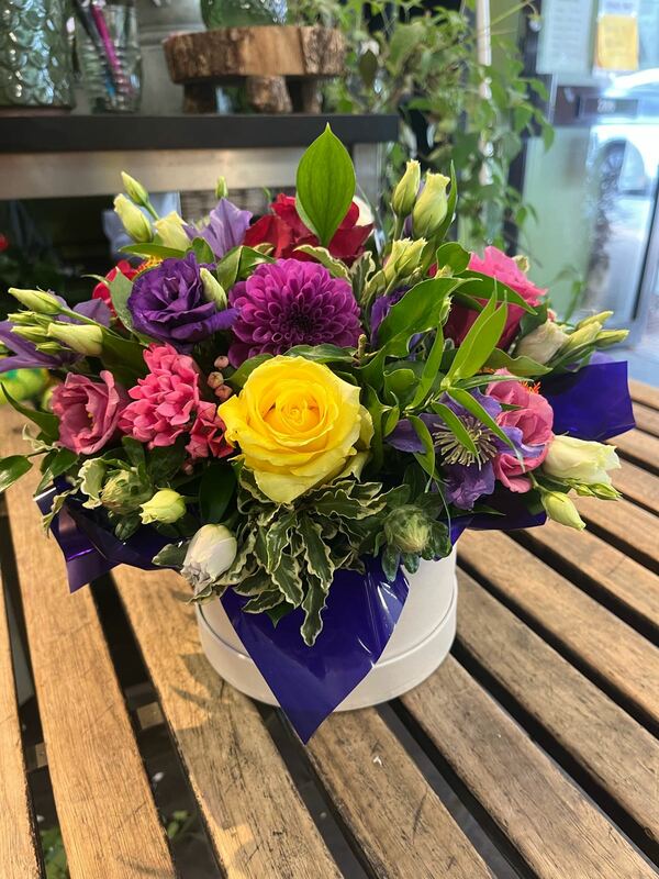Flowers delivered to customer