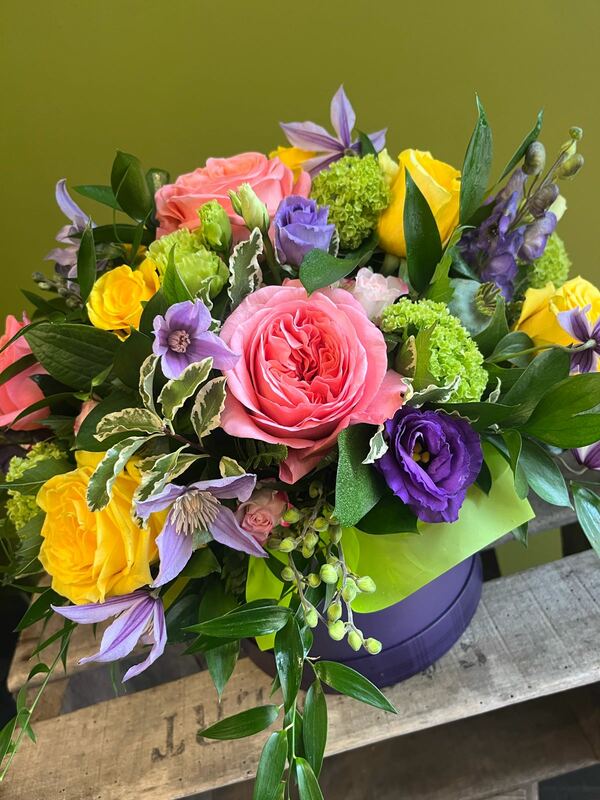 Flowers delivered to customer