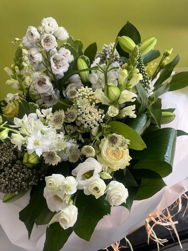 Flowers delivered to customer