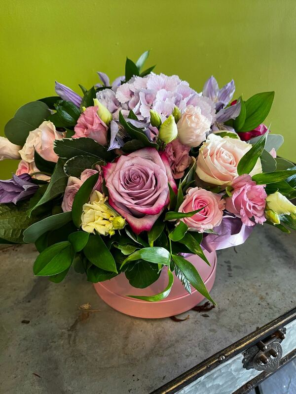 Flowers delivered to customer