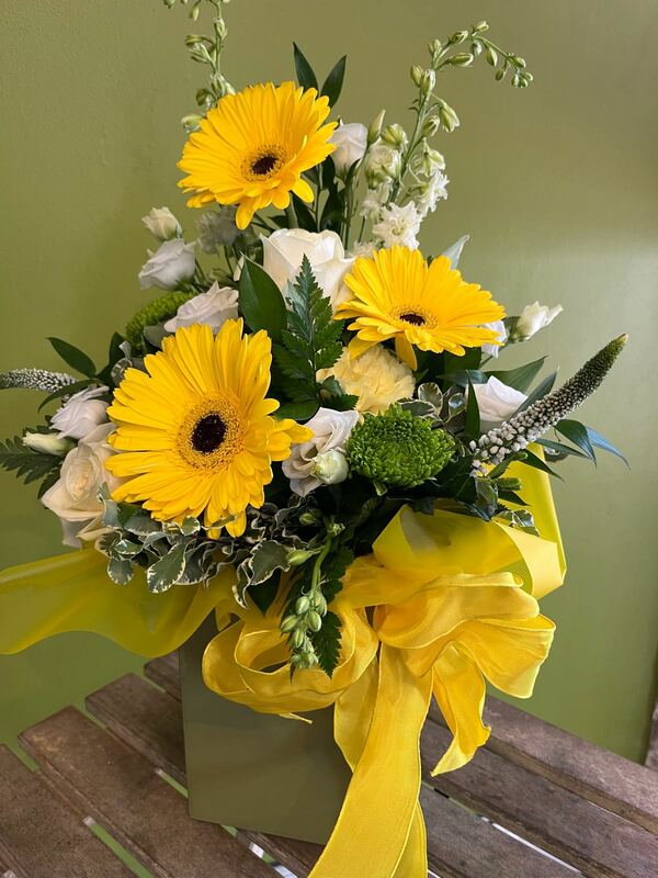 Flowers delivered to customer