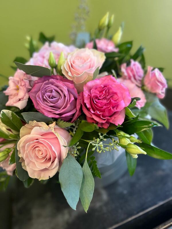 Flowers delivered to customer