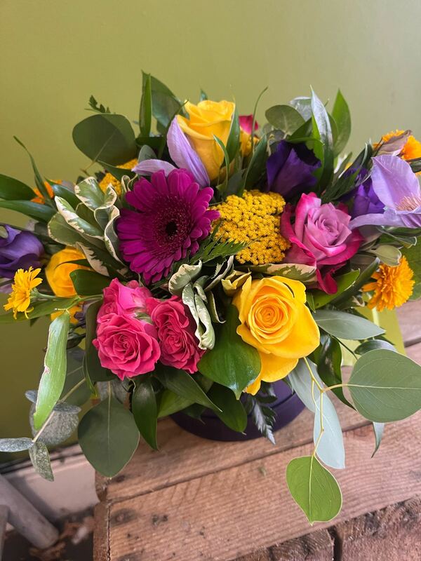 Flowers delivered to customer