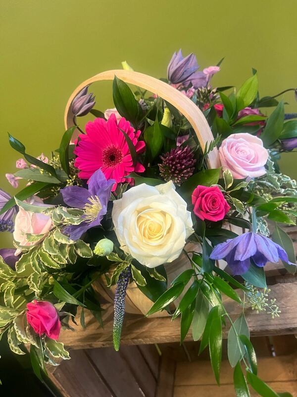Flowers delivered to customer