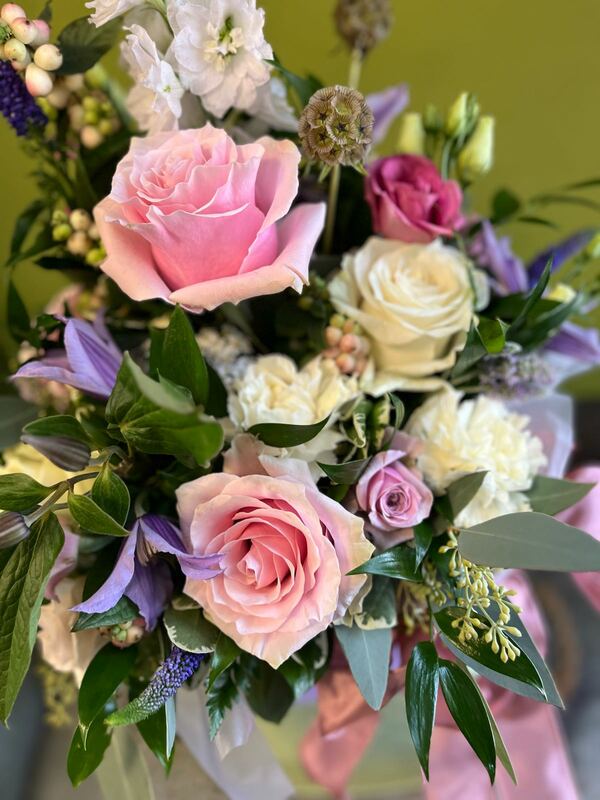 Flowers delivered to customer