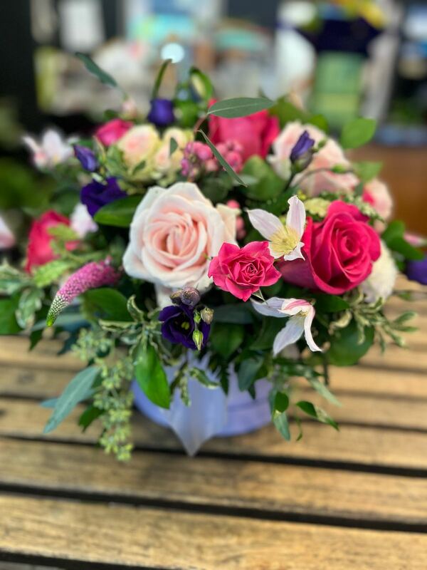 Flowers delivered to customer