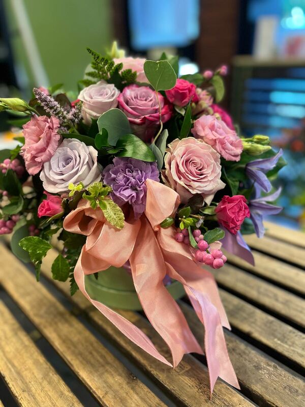 Flowers delivered to customer