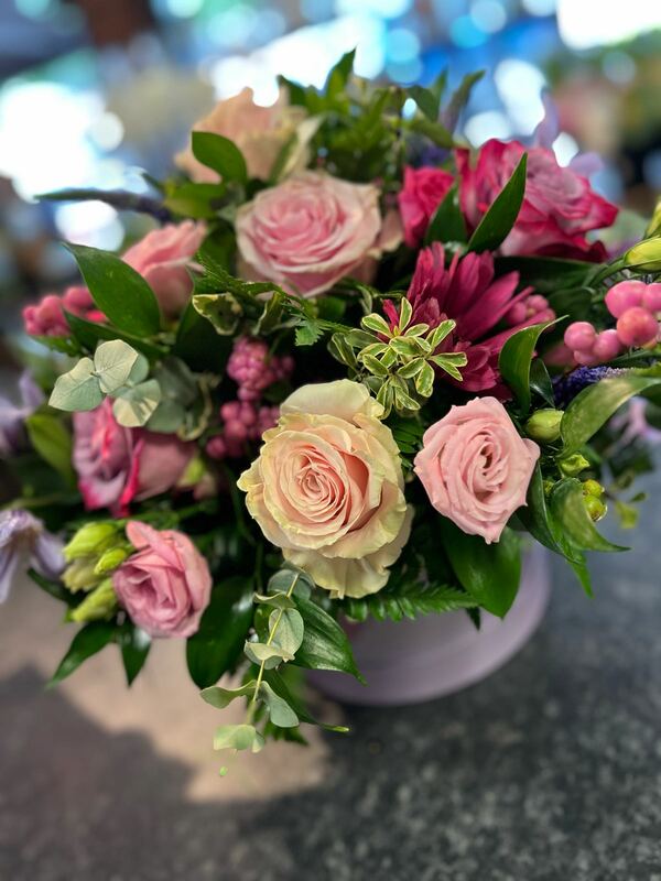 Flowers delivered to customer